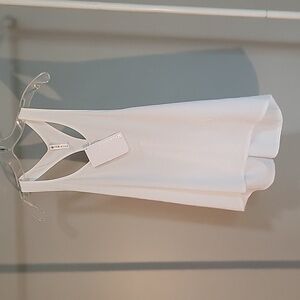 Fabletics White Peggy Racerback Tank sz XL